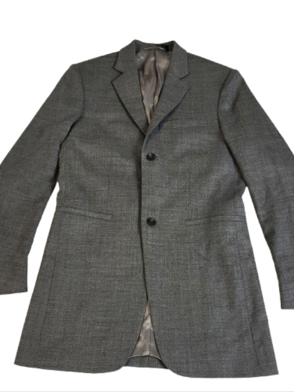 COS Wool Blend Blazer Sports Coat Jacket Lined Grey Single Breasted‎ Men's 36R